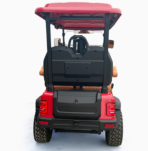 Elite Modern Electric Golf <b>Cart</b> 4 Seats Lithium Rechargeable Battery 24km/h 5kW Motor 36-Hole 4 <b>Wheels</b> Carbon Steel - Product Image 3
