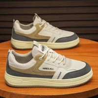 Chaussures pour hommes à prix de gros, respirantes, polyvalentes, résistantes aux taches, en maille, tendance, légères, à semelle souple, baskets de sport décontractées
