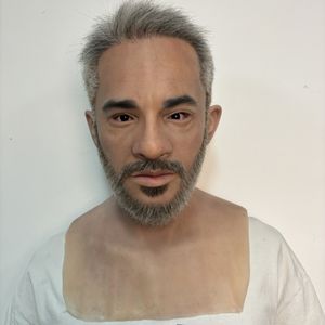 Máscara Sorpresa Personalizada de Alta Calidad, Máscara Humana Realista de Silicona para Halloween, Máscara Facial Hecha a Mano para Crossdresser - Product Image 3