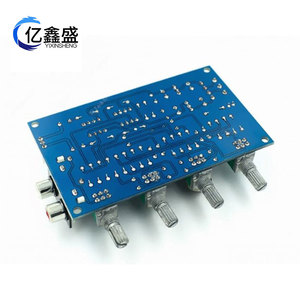 Placa de Preamplificador de Audio YIXINSHENG NE5532 de 2.0 Canales con Control de Tono, Perillas y Conectores para Ajuste de Sonido Estéreo - Product Image 3