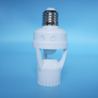 Support de lampe de capteur de mouvement de prise domestique intelligente