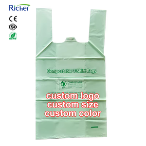 ถุงเสื้อยืด HDPE โพลีเอทิลีนความหนาแน่นสูง พร้อมหูเชื่อมแข็งแรงสำหรับการช้อปปิ้งประจำวัน - Product Image 4