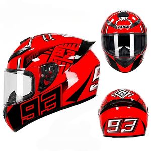 Casco Integral <span class=keywords><strong>de</strong></span> Motocicleta Nuevo, Modelo Red Ant, Doble Visor, Plástico ABS <span class=keywords><strong>de</strong></span> Ingeniería, Capa Amortiguadora <span class=keywords><strong>de</strong></span> EPS <span class=keywords><strong>de</strong></span> Alta Densidad - Product Image 1