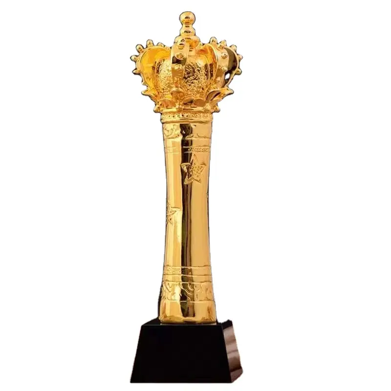 Piala Piala Piala Sepak Bola Emas Kustom Kualitas Tinggi Cangkir Piala Resin untuk Bisnis atau Acara Olahraga