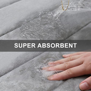 Alfombra de Lujo para Piso con Base Antideslizante para Sala de Estar, Dormitorio, Baño, Decoración Cálida y Acogedora, Alfombra de Baño - Product Image 5