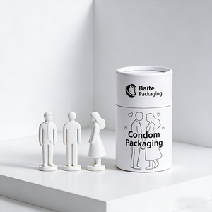 <span class=keywords><strong>Caja</strong></span> <span class=keywords><strong>de</strong></span> Embalaje <span class=keywords><strong>de</strong></span> Papel Personalizada para Condones - Diseño Cilíndrico <span class=keywords><strong>de</strong></span> Alta Gama, <span class=keywords><strong>Caja</strong></span> <span class=keywords><strong>de</strong></span> Papel OEM al por Mayor - Product Image 1