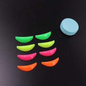 Pads de rehaussement de cils en silicone colorés, réutilisables, outils de lifting des cils, boucliers de rehaussement de cils, tiges de rehaussement de cils <span class=keywords><strong>ultra</strong></span>-courbées et flexibles - Product Image 1