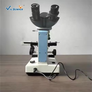 Microscopio Biológico Binocular VIC-36 40X-640X con Objetivos 4X/10X/40X, Óptico de Laboratorio para Investigación Científica, Educación Estudiantil - Product Image 4