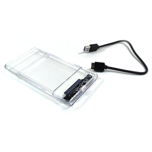 กล่องใส่ฮาร์ดดิสก์ SENYE USB 3.0 สำหรับฮาร์ดดิสก์ขนาด 2.5 นิ้ว แบบใส - Product Image 4
