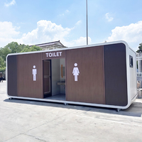 Toilettes mobiles en plastique Jiaxin pour la protection de l'environnement, avec garantie d'un an, pour les parcs, les zones scéniques et l'utilisation en extérieur