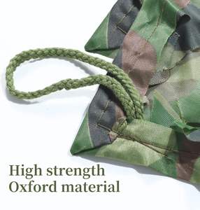 Filets <span class=keywords><strong>de</strong></span> <span class=keywords><strong>camouflage</strong></span> VANDA en maille Oxford enduite <span class=keywords><strong>de</strong></span> PVC, <span class=keywords><strong>vert</strong></span> foncé, en gros, pour la chasse, le camping, le tir, bâche <span class=keywords><strong>de</strong></span> protection rectangulaire - Product Image 5