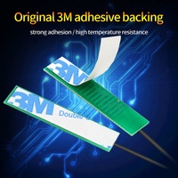 Antena RF LoRa 433MHz PCB Internal 32*7mm dengan Konektor UFL, Gain 2dBi, Daya 10W untuk Modul Transmisi Data Nirkabel