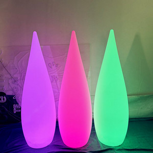 <span class=keywords><strong>Lampadaire</strong></span> Goutte d'Eau Grande Taille, Éclairage Extérieur Étanche pour Jardin, Décoration de Cour Paysagère - Product Image 1