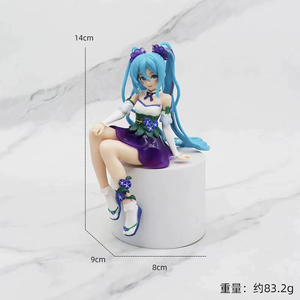 Figura de Mi Ku de Sakura al por Mayor, Modelo de Mi Ku Bailando como <span class=keywords><strong>Cenicienta</strong></span> del Futuro, Regalo Decorativo, Mercancía de Anime - Product Image 2