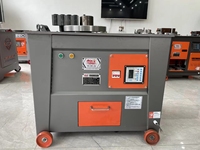 Machine à cintrer les barres d'acier portative automatique en acier inoxydable avec commande CNC, haute productivité pour la construction