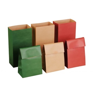 Bolsas de Papel para Compras Personalizadas al Por Mayor, Bolsas de Papel con Fondo Cuadrado para Uso Promocional - Product Image 1