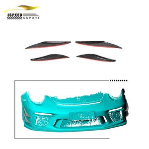 Séparateurs de pare-chocs avant en carbone sec pour <span class=keywords><strong>Porsche</strong></span> 911 991 GT3 RS - Product Image 1