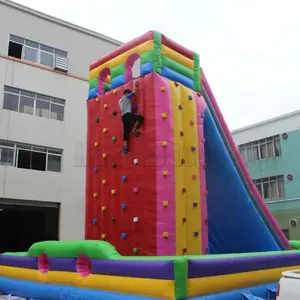 Bâche gonflable de jeu de sport personnalisée, bâche en pvc, mur d'escalade en plein air, livraison gratuite