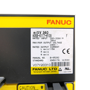 Nouveau module amplificateur de servo-moteur Fanuc A06B-6117-H109 A06B6117H109 d'origine pour contrôle industriel avec garantie d'un an - Product Image 2