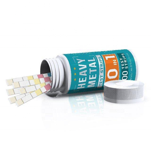 고품질 가정용 수질 검사 키트 납 철 구리 칼슘 크롬 카드뮴 중금속 수질 검사 스트립 - Product Image 3