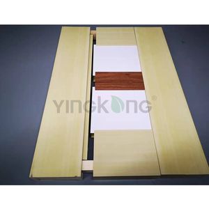 Yingkang prix de gros WPC panneau de porte étanche WPC assemblage porte peut faire toutes les tailles pour l'arabie saoudite usine - Product Image 5