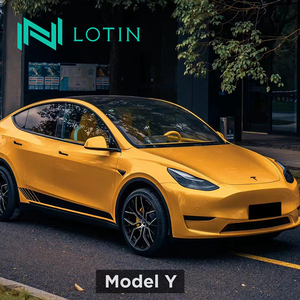 Nouvelle conception de film vinyle pour changement de couleur de voiture, film de voiture sans bulles d'air, film brillant métallique, autocollants pour carrosserie automobile - Product Image 5
