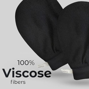 Gants exfoliants colorés de qualité supérieure, taille moyenne, pour le corps, gant de bain turc Hammam avec massage pour éliminer les peaux mortes - Product Image 5
