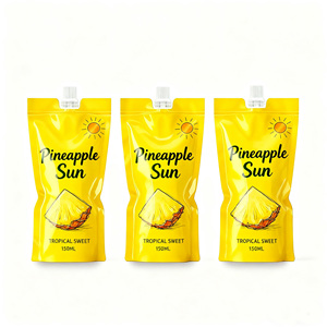 BPA Miễn Phí Tùy Chỉnh In Bóp Spout Pouch Cho Nước Ép Trái Cây Bé Thực Phẩm Sữa Sữa Sữa Chua Nước Giải Khát Vòi Phun <span class=keywords><strong>Doypack</strong></span> - Product Image 3