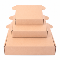 Flugzeugbox aus Kraftpapier, Faltbare Wellpappe-Versandkartons, Umweltfreundlich für Schmuck- und Kosmetikverpackungen