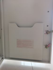 Gabinetes de primeros auxilios médicos de Metal con cerradura, caja vacía de botiquín de primeros auxilios, estante de Metal para medicamentos, gabinete médico colgante - Product Image 6