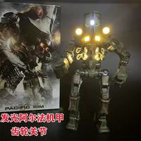 Фигурка NECA: Электролитически покрытая светящаяся модель Striker Unit, масштаб 1:12, пластик, с аксессуарами, в коробке