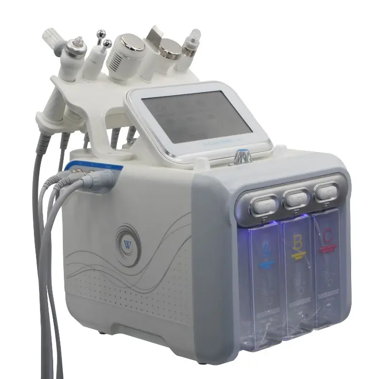 NV-W05X 6 In 1 Draagbare Kristal Microdermabrasie Machine