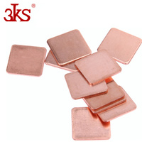 Plaque de dissipateur thermique en cuivre pur de haute qualité, coussin thermique pour PC portable, puce IC, CPU, carte graphique