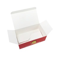 Boîte d'emballage pour frites personnalisées avec logo, emballage pour la restauration rapide, boîte à emporter, boîte à déjeuner, boîte à hamburgers, boîte à poulet frit, conteneur alimentaire en papier