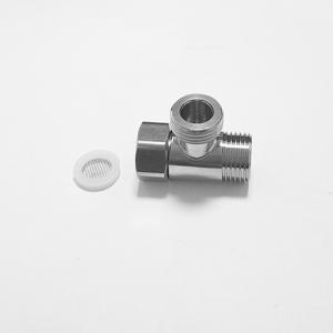 Conector en T de Acero Inoxidable de 4 Puntos, Válvula Angular para Calentador de Agua, Conector Desviador, Accesorio para Purificador de Agua, Plomería Universal - Product Image 4