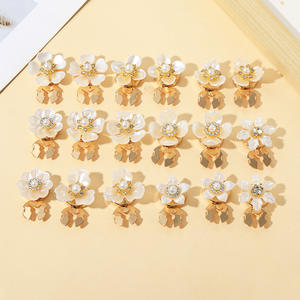 All'ingrosso gemelli luminosi alla moda gemelli creativi perle cristalline per le donne - Product Image 1