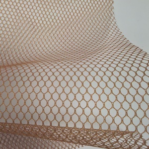 Bán Buôn 32 GSM Warp Dệt Kim 100% Polyester Thân Thiện Với Môi Hữu Cơ Thoáng Khí Lưới Vải Net Cho Hành Lý Và Xe Lót - Product Image 1