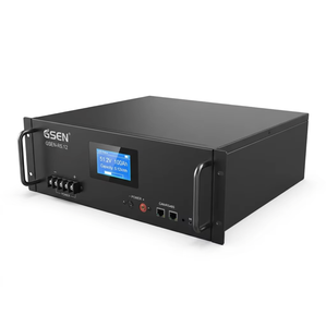 แบตเตอรี่ 51.2V 100Ah 5kWh แบบเรียงซ้อนได้ พร้อมระบบจัดการแบตเตอรี่อัจฉริยะ (BMS) มาตรฐาน IP65 รองรับ CAN สำหรับเก็บพลังงานภายในบ้าน ใช้งานร่วมกับอุปกรณ์ออลอินวันได้ - Product Image 2