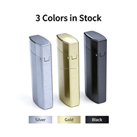 Nouvelles conceptions de coques de briquet J6 en métal avec couvercle à ressort, sensation agréable au toucher