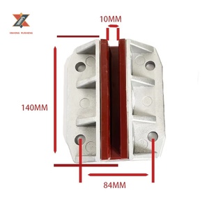 59370732 Patin de guidage de contrepoids d'ascenseur 140*10, largeur de rainure 10mm, pour rail de guidage 5200 5500 10mm, pièces de rechange pour ascenseur - Product Image 5