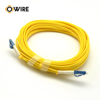 Fabricante de Comunicaciones Owire, Conector de Cable de Fibra Óptica LC SM SX con Curva de 90 Grados
