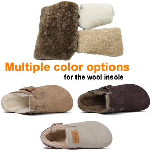 Wool Lined Soft Latex Cork <strong>Sole</strong> for Warm Winter Shoes - Product Image 6