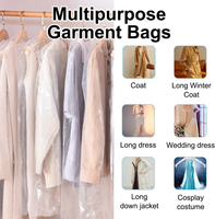 Machine automatique de fabrication de housses de rangement transparentes anti-poussière pour vêtements, sacs à vêtements et sacs suspendus pour vêtements