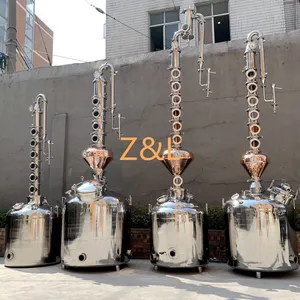 Distillateur d'eau, colonne de distillation pour vodka, capacité de 100 l, 50l, 100 l