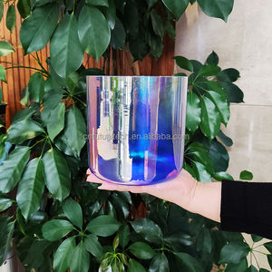 Cuencos Cantores Transparentes Q're, Instrumentos de Sanación con Sonido de Cristal, Juego de Cuencos Cantores de Cristal de Cuarzo de Color Cósmico Claro - Product Image 4