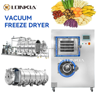Industrieel Gebruik Ce 200Kg 300Kg 500Kg 1000Kg Groot Vlees Pet Food Freeze Droger Snoep Fruit Vacuüm Kruiden Lyofilisator Machine