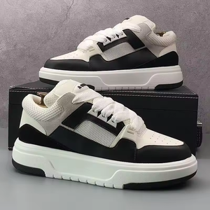 Zapatos Deportivos de Malla de Alta Gama Arman 2026, Diseño Nuevo, Color Negro y Blanco, para Hombre, Tendencia de Moda, Casuales, de Goma - Product Image 4