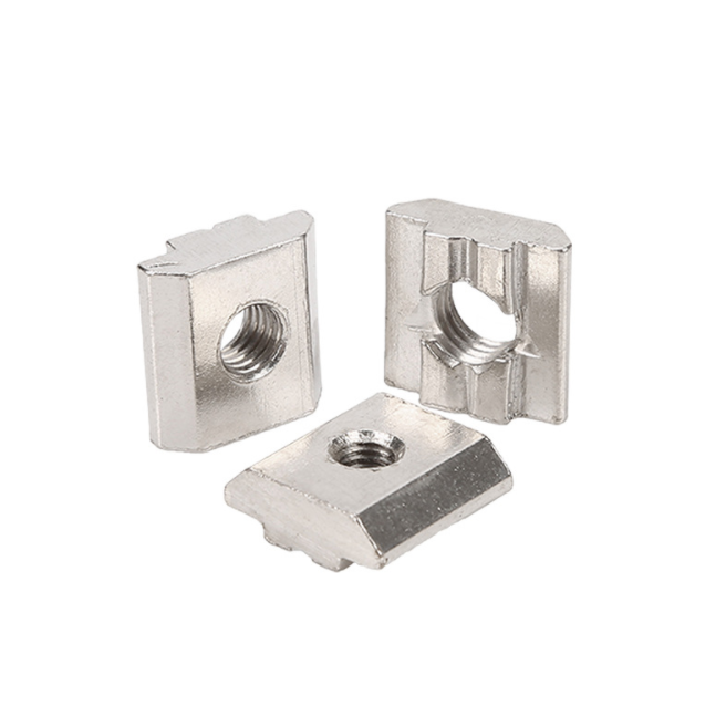 Резьбовая Т-образная гайка, Алюминиевые экструзионные скользящие гайки, используемые для монтажа солнечной панели T-Nut