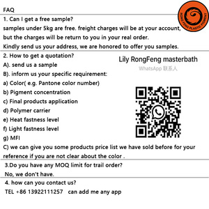 PP PE HDPE LLDPE Tàu Sân Bay Màu Masterbatch 100% Hạt Màu Masterbatch Nguyên Chất Cho Phun Thổi - Product Image 4