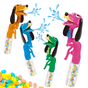 Pistolet à eau pour chien à grande bouche, jouets en forme de bonbons, <span class=keywords><strong>action</strong></span> de pulvérisation à bouche ouverte, poignée de rangement pour bonbons, jouets amusants d'été, bonbons pour enfants - Product Image 4